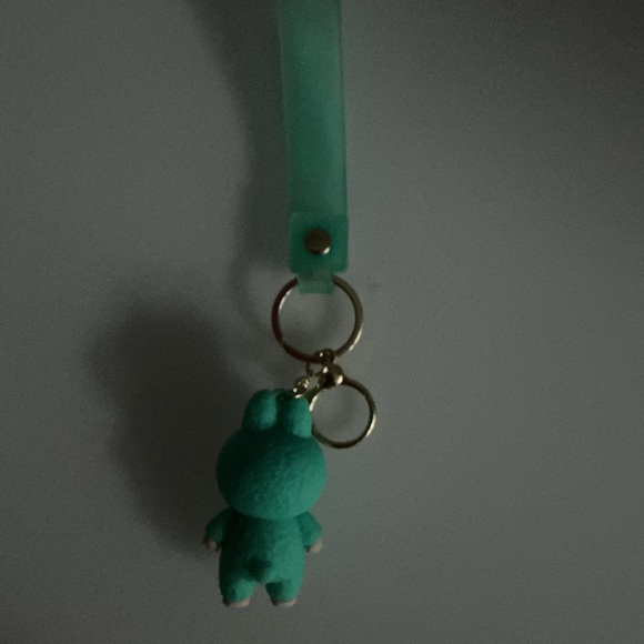 Cute Green labubu Keychain - Picture 2 of 2